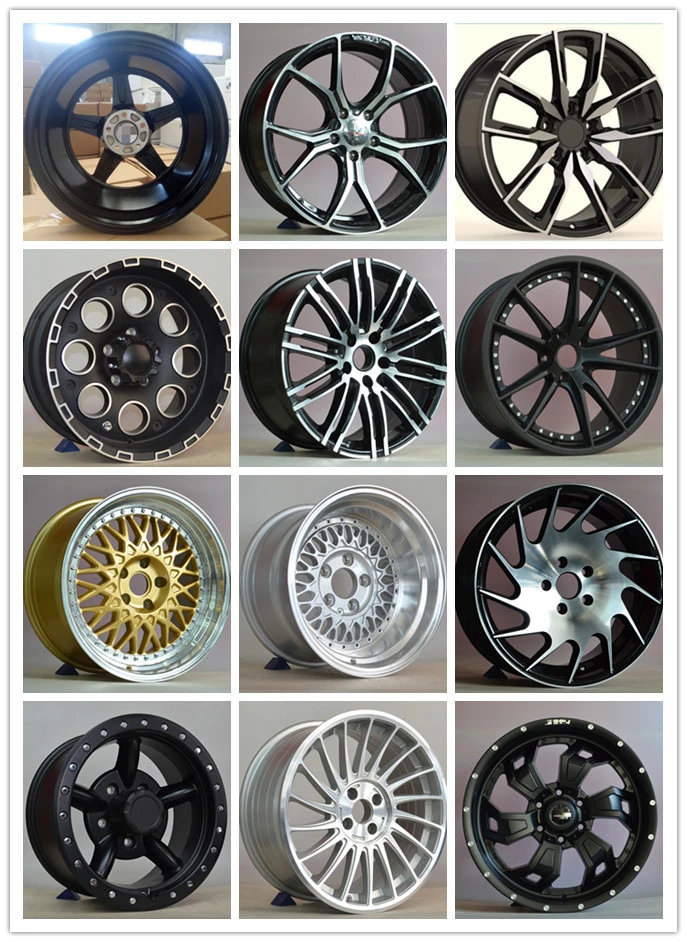 Alloy Wheel Rim for Car Aftermarket Design with Jwl Via 15X8.0	4X100-114.3 Wholesale Rims Prod_~Replica Wheel Rim for Toyota