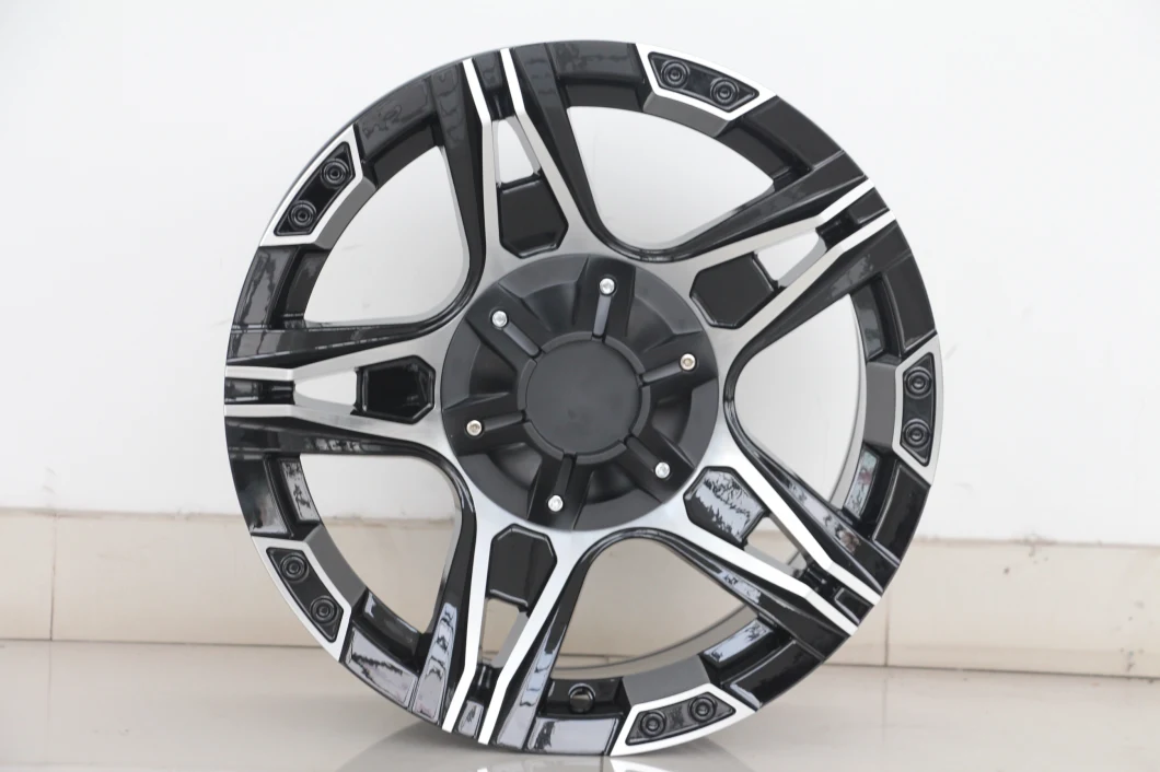 16X8.0 Black Machined Face Alloy Wheel Tuner