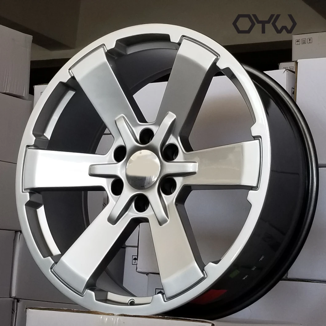 Jet Black 22 Inch Replica Alloy Car Wheels for Toyota