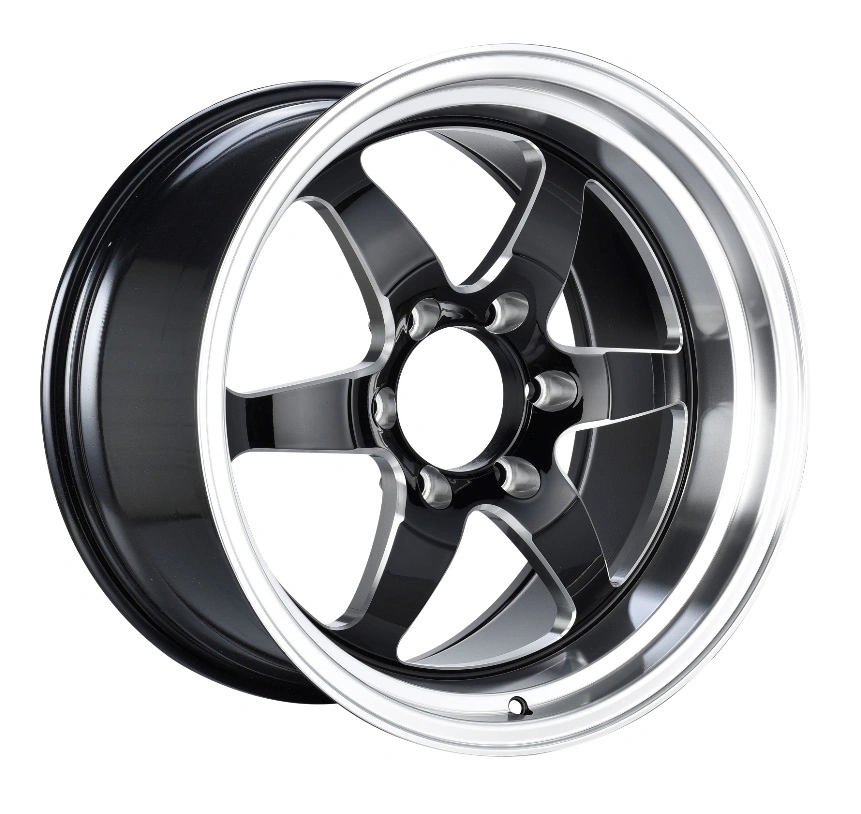 17inch, 18inch Double Lip 6spokes Alloy Wheel Staggered