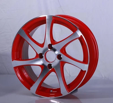 16inch Red Machined Face Alloy Wheel Tuner