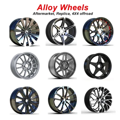 Replica & 4X4 Offroad & Aftermarket Alloy Wheels for Car Rims by Chinese Wheel Rims Manufacturer